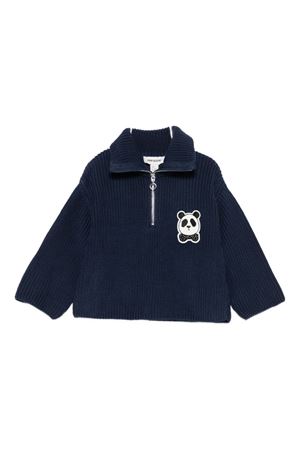 maglione in cotone blu MINI RODINI KIDS | 2572011960BLUE